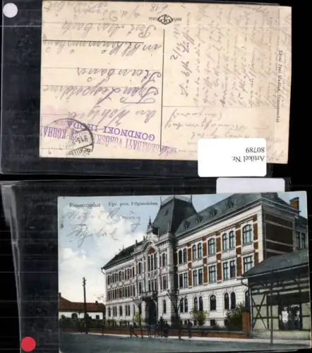 80789,Rimaszombat Egy. Port Fögimnazium Photochromie 1915