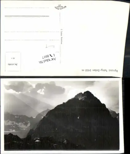 118017,Hohe Tatra Vosyke Tatry Satan Berg