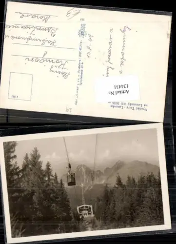 134431,Vysoke Tatry Hohe Tatra Lanovka na Lomnicky Lomnica