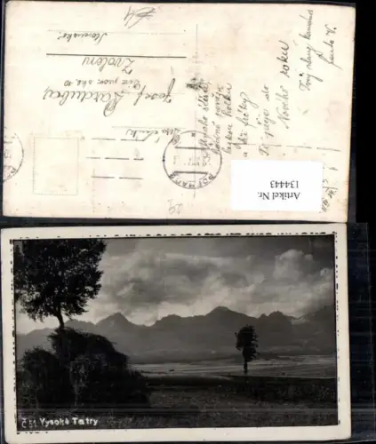 134443,Vysoke Tatry Hohe Tatra Fotokarte Umgebung Lomnica
