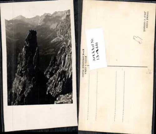 134446,Vysoke Tatry Hohe Tatra Ihla Osterve