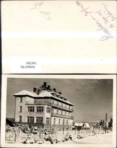 166709,Tatry Gebäude Haus Winteransicht Hohe Tatra