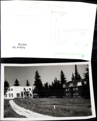 166710,Kezmarok 1940 Häuser Ansicht m. Wald