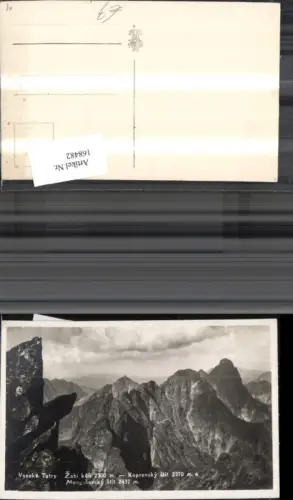 168482,Vysoke Tatry Hohe Tatra Bergansicht