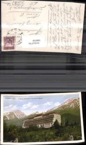 168510,Vysoke Tatry Hohe Tatra Palace sanatorium v Novom Smokovci