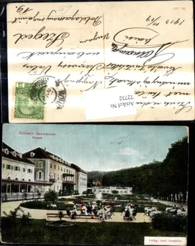 72732,Rohitsch Sauerbrunn Kurpark