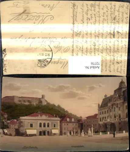 72770,Ljubljana Laibach Kongreßplatz