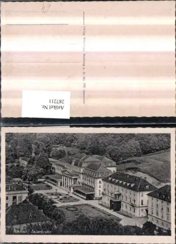 287211,Rohitsch Sauerbrunn Rogaska Slatina Kurhaus Gebäude