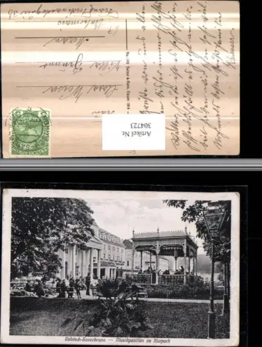 304723,Rohitsch-Sauerbrunn Rogaska Slatina Musikpavillon im Kurpark