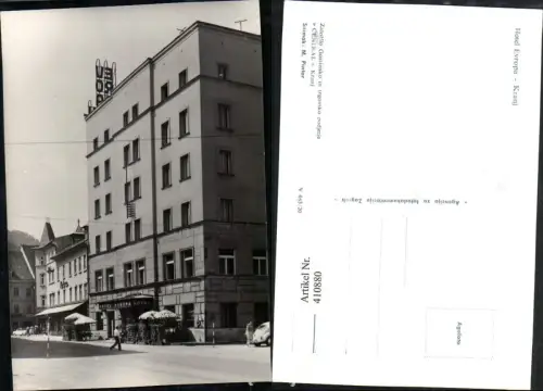 410880,Slovenia Kranj Hotel Europa Evropa Gebäude