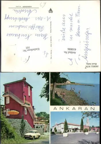410886,Slovenia Debeli Rtic Ankaran Hotel Adria Küste Mehrbildkarte