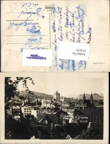 452478,Slovenia Ljubljana Laibach Teilansicht