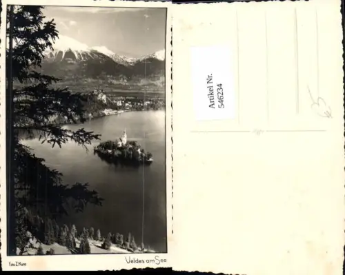 546234,Slovenia Foto-AK Veldes Bled pub Kunz