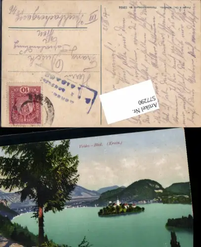 577290,Slovenia Veldes Bled Krain pub Purger e Co. 12834