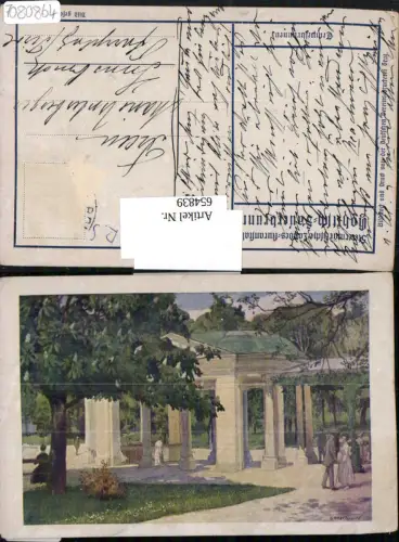 654839,Künstler AK G. Brzezowska Rohitsch Sauerbrunn Tempelbrunnen