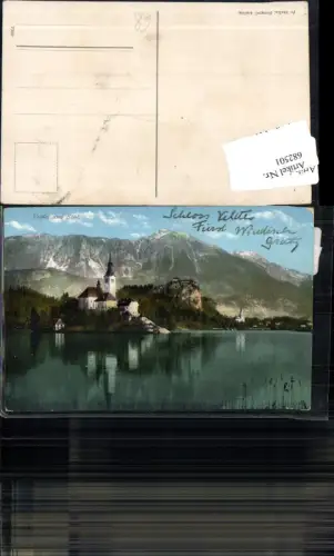 682501 Veldes Krain Stol Bled Schloss pub Pavlin Assling