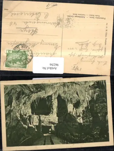 96256,Foto AK Adelsberger Grotte Postojnsjka Jama Adelsberg