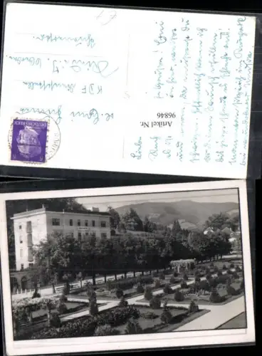 96846,Rohitsch Sauerbrunn Ansicht Parkanlage 1942