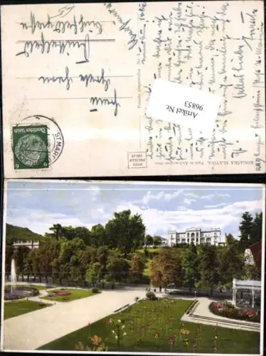 96853,Rogaska Slatina Park in Aleksandrow dom. 1941