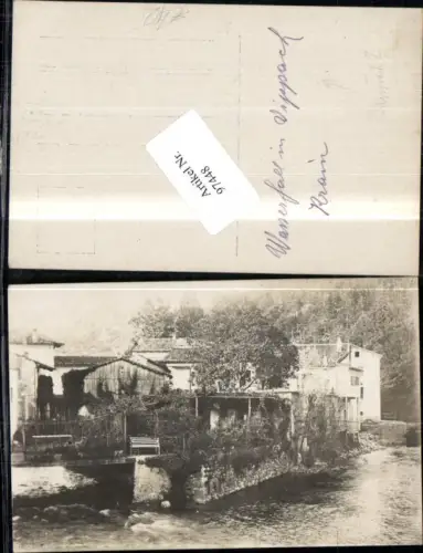 97448,Vippach Postonja Krain Adelsberg Wasserfall