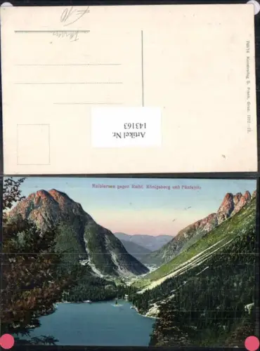 143163,Raiblersee Raibl Königsberg Tarvis Tarvisio
