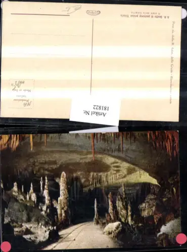181822,Grotte di postumia presso Trieste viale delle Colonne Slowenien