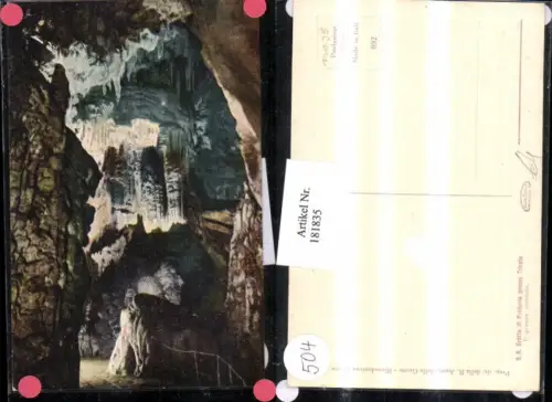 181835,Grotte di Postumia presso Trieste grande ciondolo Slowenien