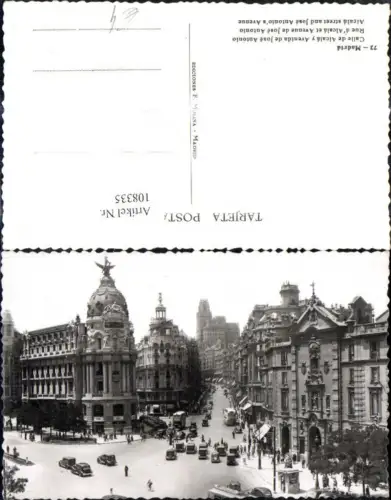 108335,Madrid Calle de Alcaly y Avenida de Jose Antonio