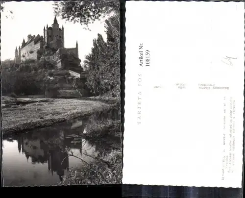 108159,Segovia El Alcazar reflejado en el rio Eresma