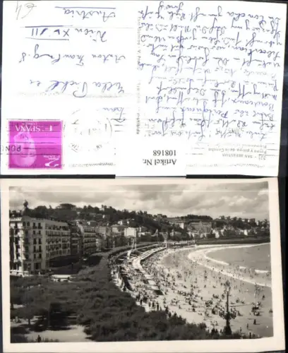 108168,San Sebastian Paseo y playa de la Concha