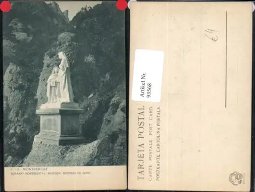 93568,Monserrat Rosario Monumental Barcelona Spanien