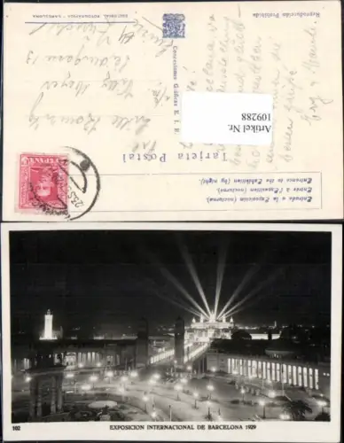 109288,Exposicion Interntacionale Barcelona