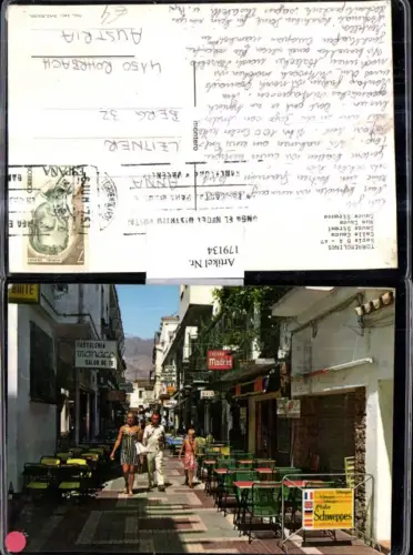179134,Spanien Torremolinos b. Andalusien Cauce Straße Straßenansicht Pasteleria Monaco Cabana Madrid