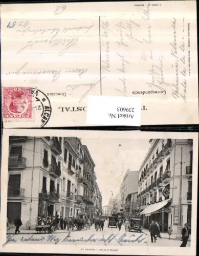 239603,Valencia Calle de Pi Margall Straßenansicht Geschäfte
