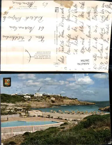 286704,Mallorca Cala Murada Vista parcial Schwimmbad Strand