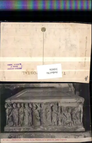 310436,Saragossa Zaragoza Panteon de los Martires en la Iglesia de Santa Engracia