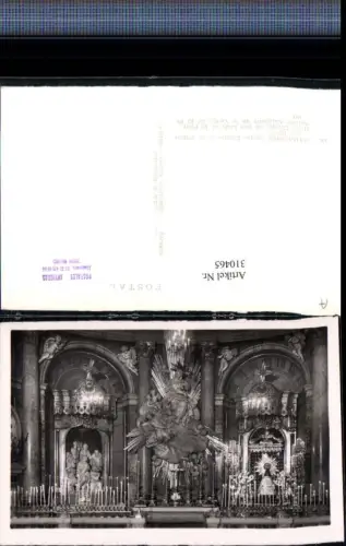 310465,Saragossa Zaragoza Santa Capilla de la Virgen del Pilar Kapelle Altar