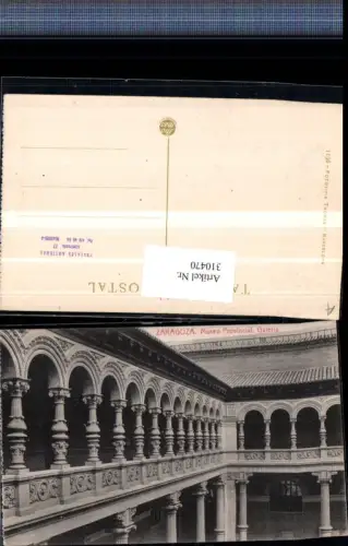 310470,Saragossa Zaragoza Museo Provincial Galeria Museum Arkaden