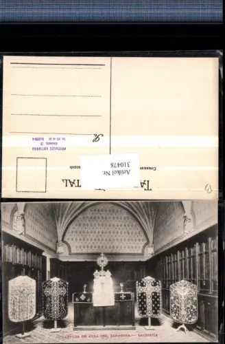 310478,Saragossa Zaragoza Sacristia Sakristei