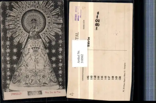 310562,Saragossa Zaragoza Nuestra Senora del Pilar Gnadenmutter