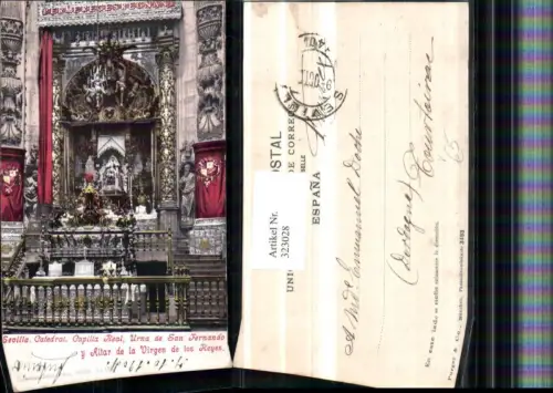 323028,Sevilla Catedral Capilla Real Urna de San Fernando Kirche pub Purger e Co 3493