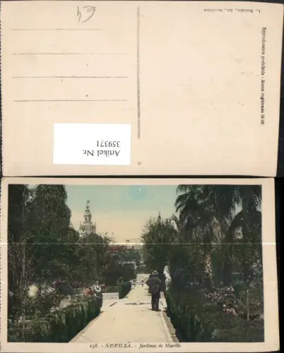 359371,Sevilla Jardines de Murillo Garten Park