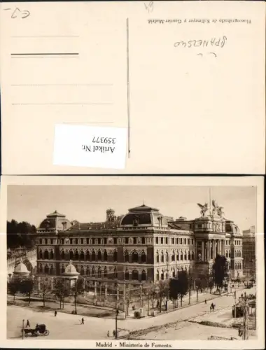 359377,Madrid Ministerio de Fomento Gebäude Ministerium