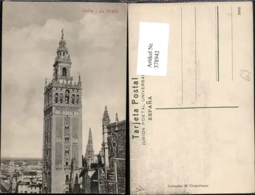 378942,Spain Sevilla La Giralda Minarett Kirchenturm Turm