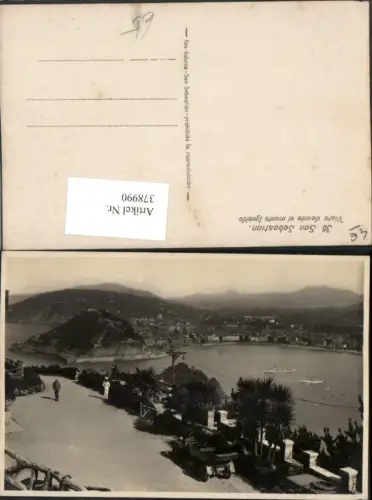 378990,Spain San Sebastian Vista desde el monte Igueldo Totale Automobil