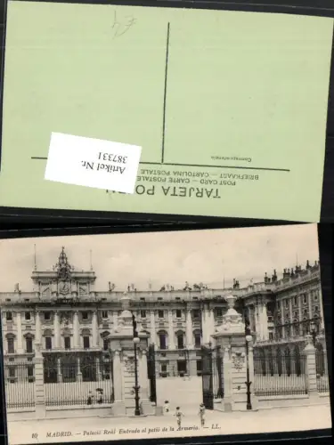 387331,Spain Madrid Palacio Real Entrada al patio de la Armeria Schloss