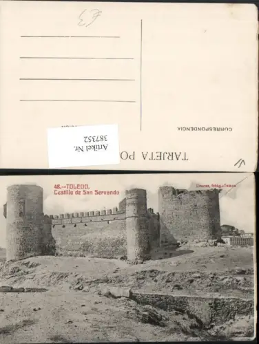 387352,Spain Toledo Castillo de San Servando Burg