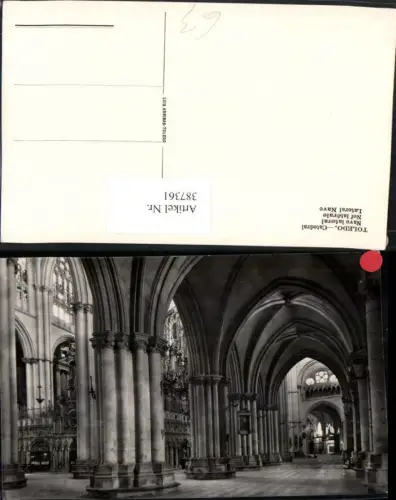 387361,Spain Toledo Catedral Nave lateral Kirche Innenansicht