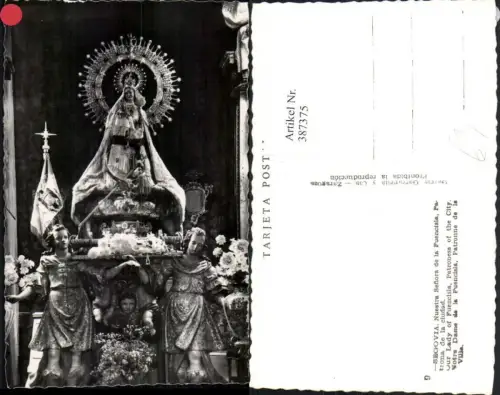 387375,Spain Segovia Nuestra Sefiora de la Fuencisla Patrona de la ciudad Gnadenmutter