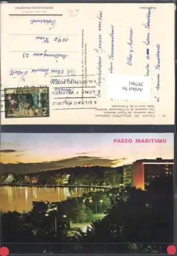 397961,Spain Palma de Mallorca Paseo Maritimo Teilansicht